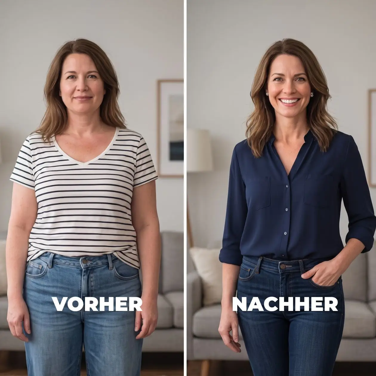 Vorher — Resultat Tag 1